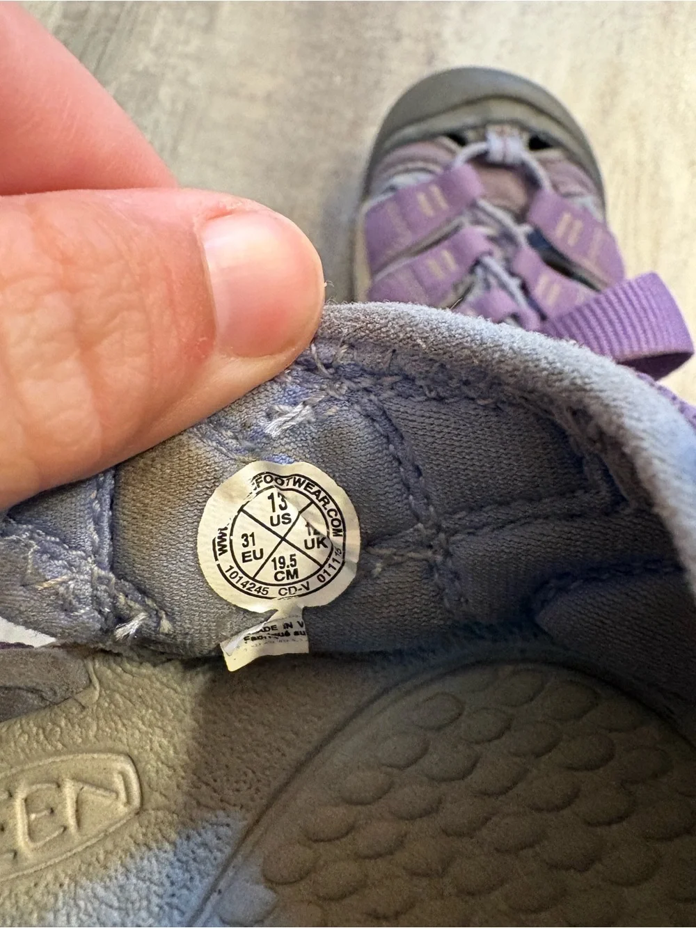 Keen Newport H2 Purple Sandals 13